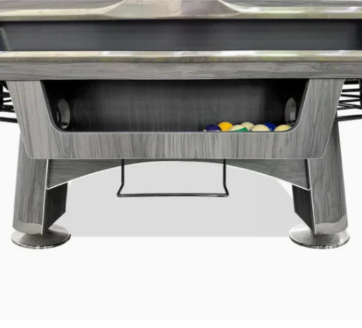 9-6-2G Billiard table, Natural Slate Solid Wood Billiards Tables 9FT Pool Table-GCC Home Center