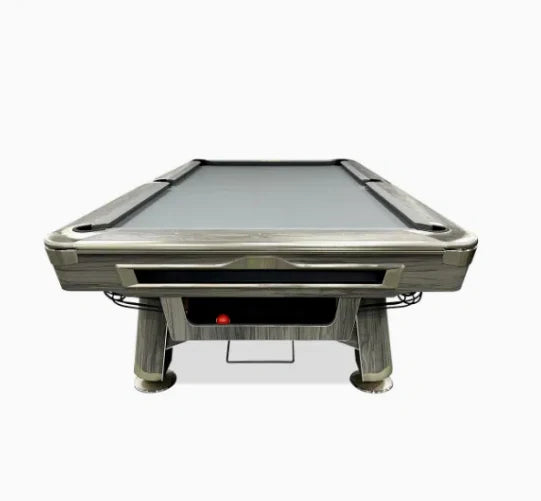 9-6-2G Billiard table, Natural Slate Solid Wood Billiards Tables 9FT Pool Table-GCC Home Center