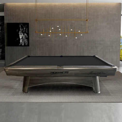 9-6-2G Billiard table, Natural Slate Solid Wood Billiards Tables 9FT Pool Table-GCC Home Center