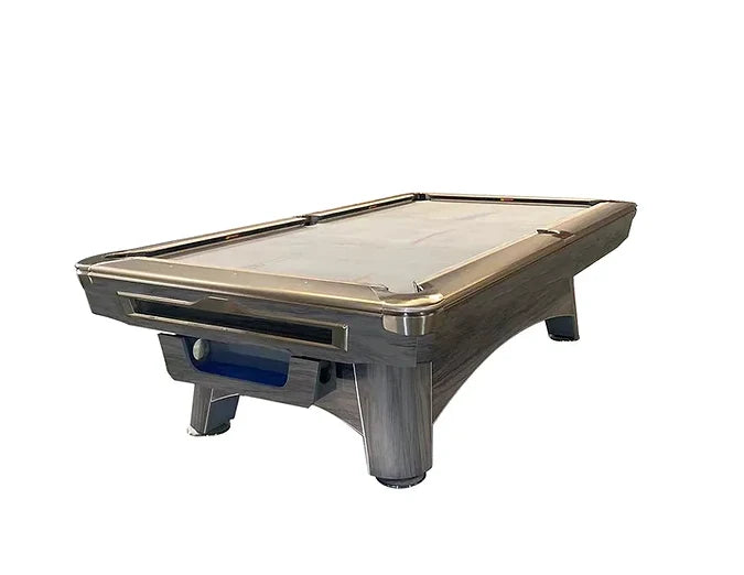 9-6-2G Billiard table, Natural Slate Solid Wood Billiards Tables 9FT Pool Table-GCC Home Center