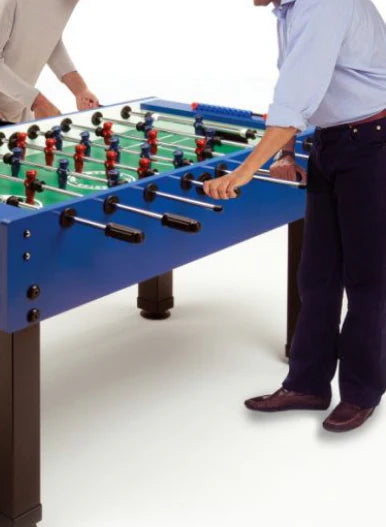 Foosball table, Soccer table Black/Blue-GCC Home Center