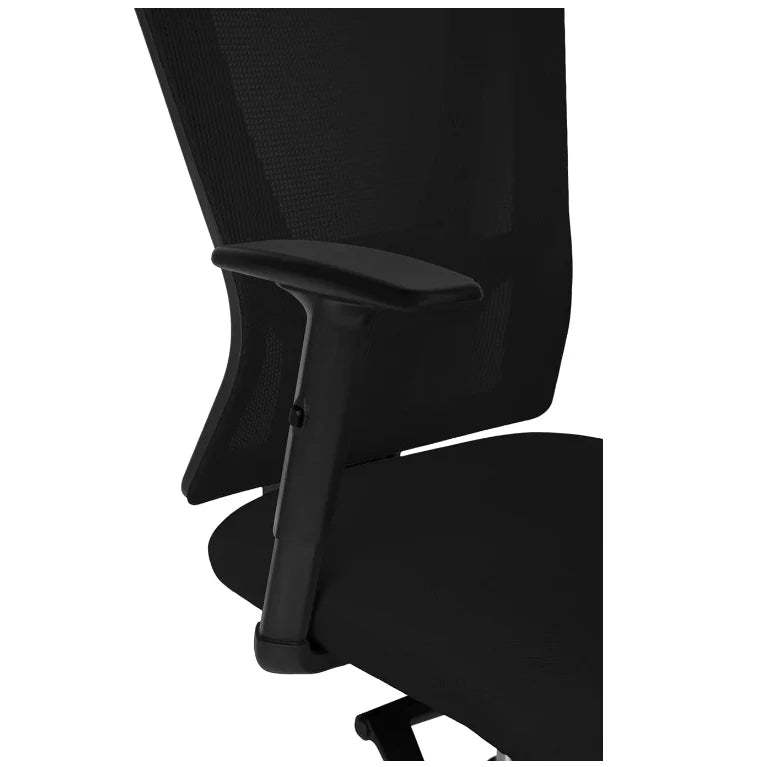 Office Executive Office High Back Chair | Mesh Back Rest | Aluminum Base with PU Arm Rest-GCC Home Center
