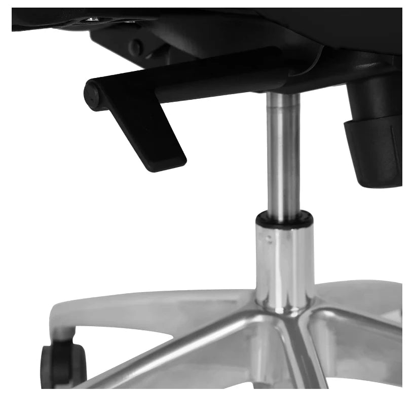 Office Executive Office High Back Chair | Mesh Back Rest | Aluminum Base with PU Arm Rest-GCC Home Center