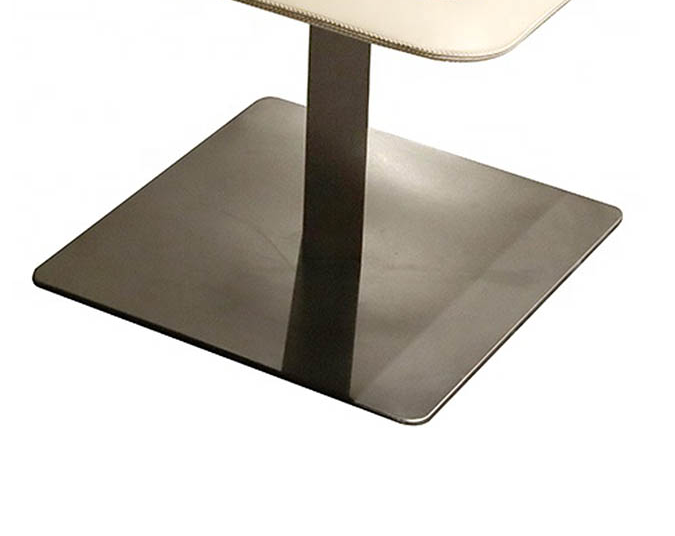 Luxury Square Coffee Table With Metal Leg For Living Rooms, Home And Offices- Brown-GCC Home Center