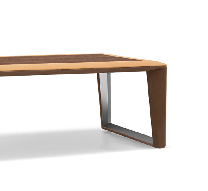 Luxurious Coffee Table With Stainless Steel Leg For Indoor And Outdoor - Forster Yellow-GCC Home Center