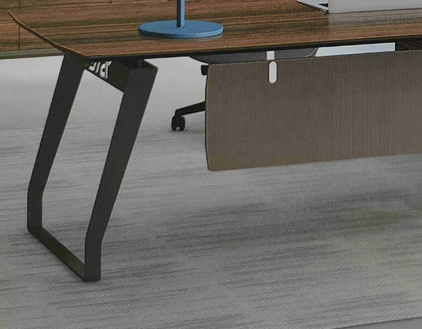 Modern Design 200 cm Executive Office Table - Brown-GCC Home Center