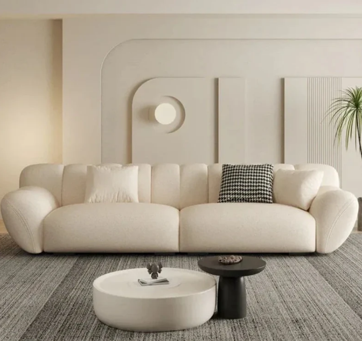 Modern Suede Sofa Set-GCC Home Center