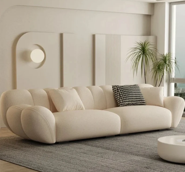 Modern Suede Sofa Set-GCC Home Center