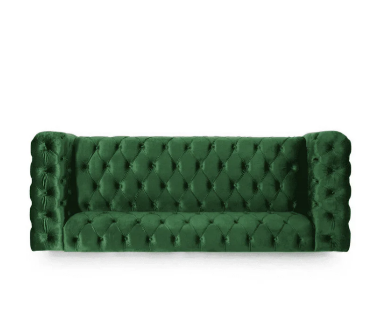Luxury Velvet Sofa, Suede Fabric Sofa-GCC Home Center