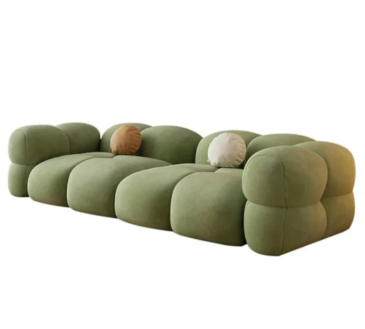 Modern Luxury Suede Sofa Set-GCC Home Center