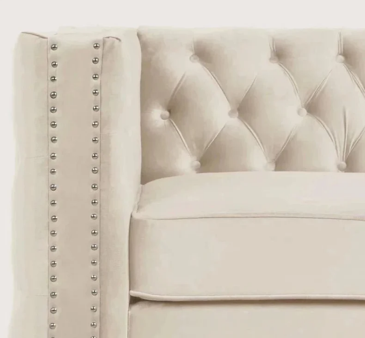 Elegant Velvet Sofa-GCC Home Center