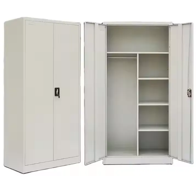 Adjustable Modern Wardrobe with Durable Cold Rolled Steel for Home and Office Use-GCC Home Center