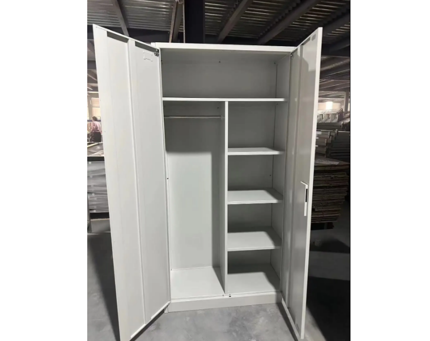 Adjustable Modern Wardrobe with Durable Cold Rolled Steel for Home and Office Use-GCC Home Center
