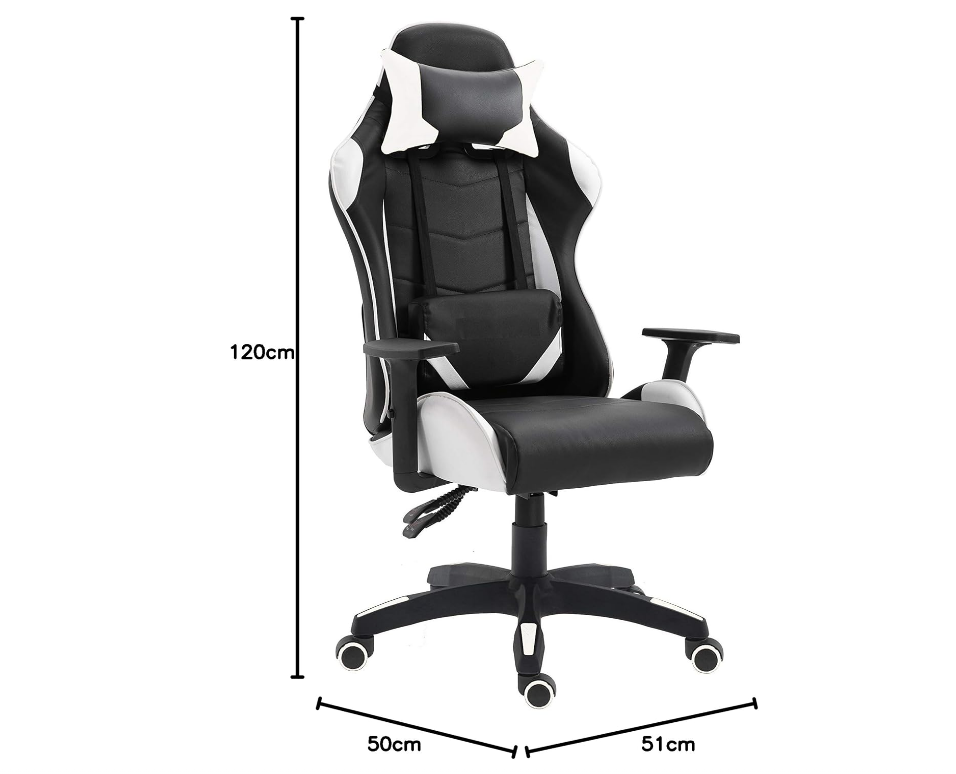 High Back Ergonomic Swivel Gaming Chair-GCC Home Center