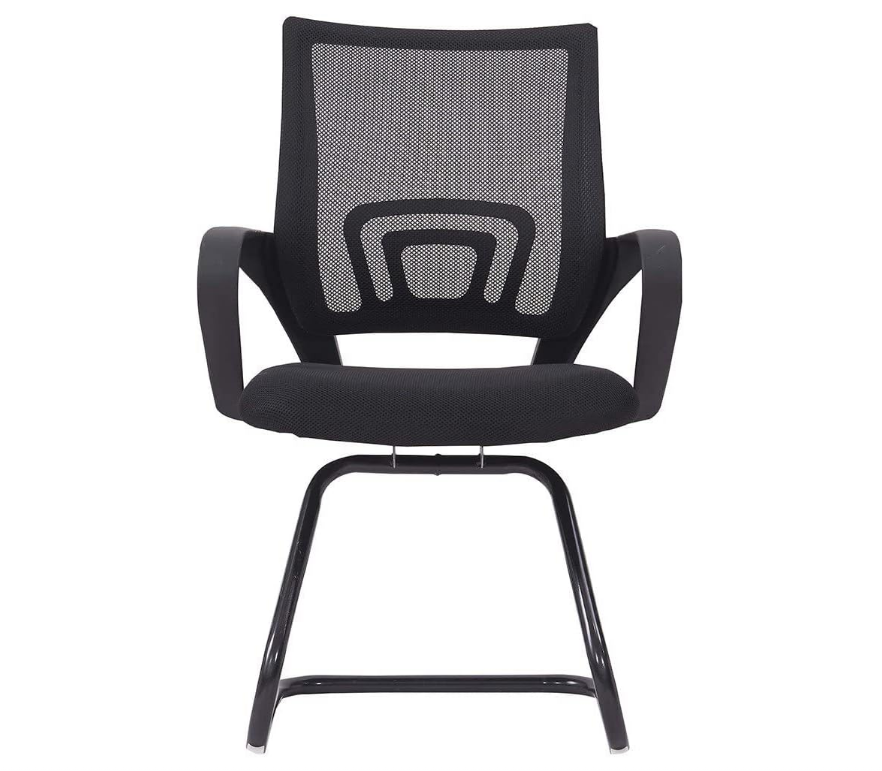 Mesh Modern Ergonomic Executive Visitor Chair - Black-GCC Home Center