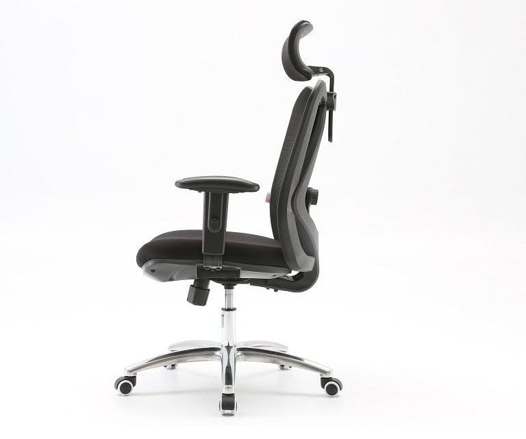 Ergonomic Desk Office Chair With Adjustable Support - Black-GCC Home Center