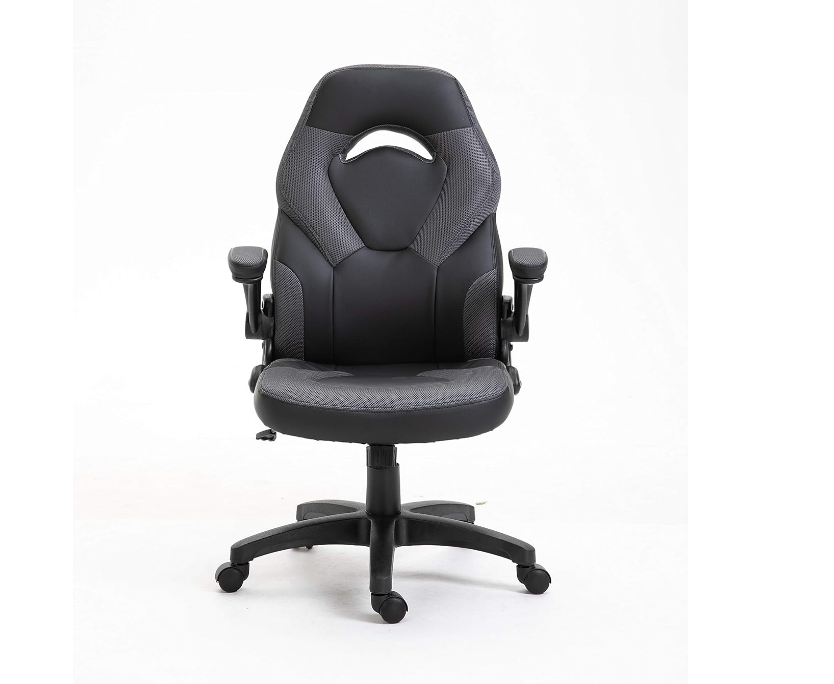 Ergonomic Grey Gaming Chair with Highly Adjustable-GCC Home Center