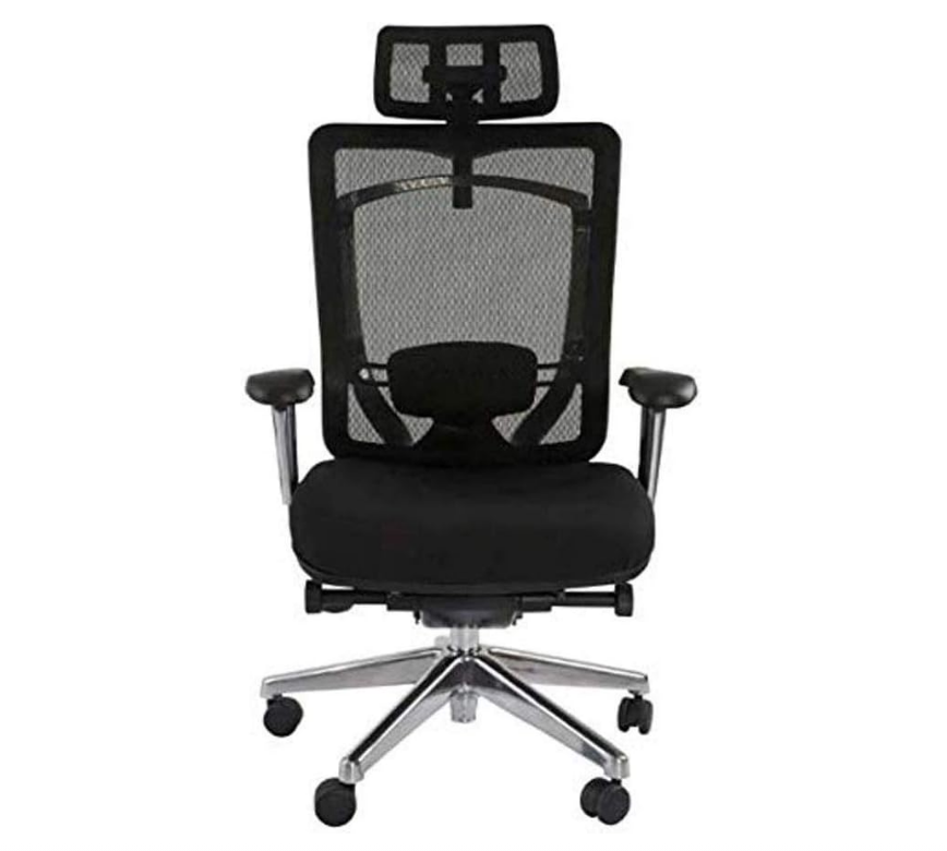 Ergonomic Mesh Chair With High Back Support - Modern & Ergonomic Office Chair (Black)-GCC Home Center