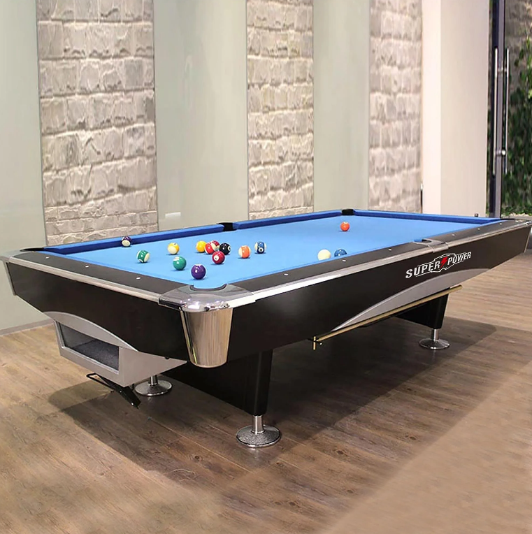 Indoor Luxury Pool Dining Billiards Table 9ft Slate Club Pool Tables Professional Snooker & Billiard Table-GCC Home Center
