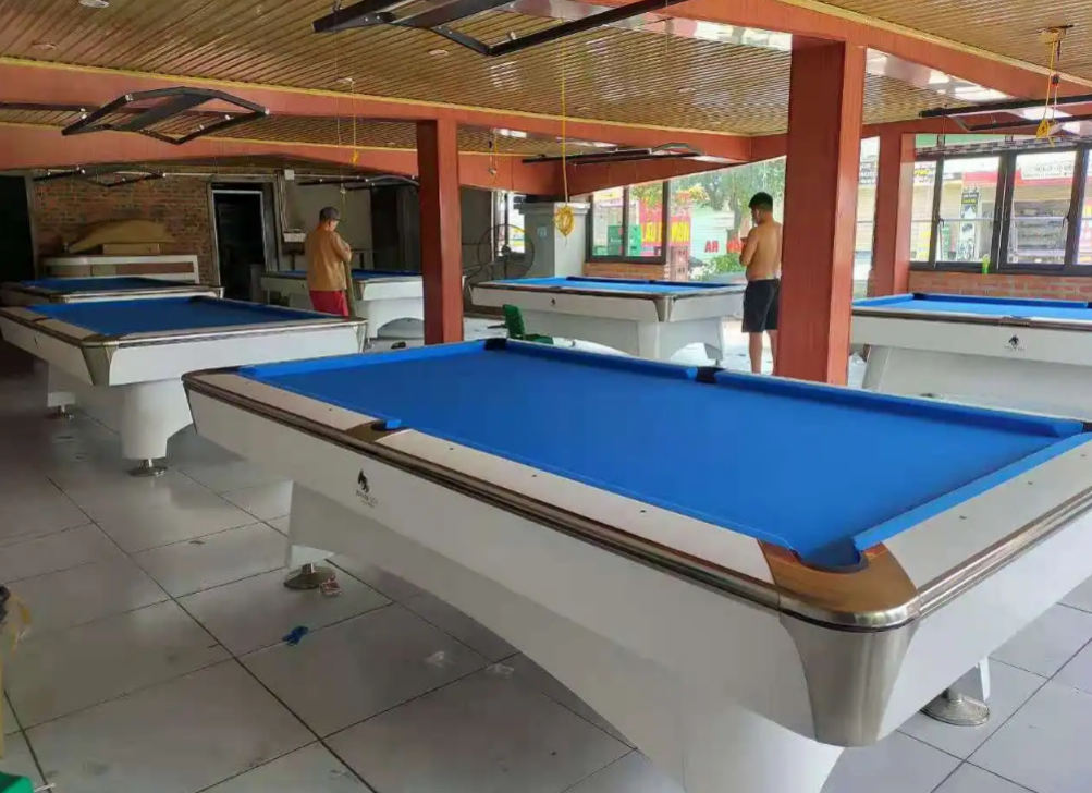 Indoor Luxury Pool Dining Billiards Table 9ft Slate Club Pool Tables Professional Snooker & Billiard Table-GCC Home Center