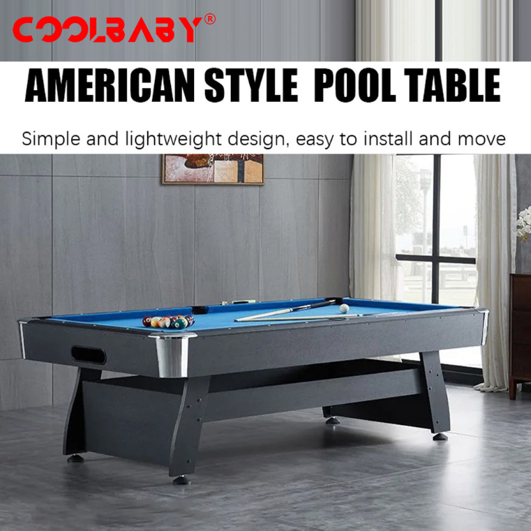 7ft Auto Ball Return Billiard Pool Table for Club Family Indoor Gym Games Billiards Table - All Accessories Included-GCC Home Center