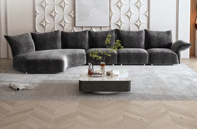 Luxury Sofa For Home, Hotel With High-Quality Sponge Seat Bag-GCC Home Center