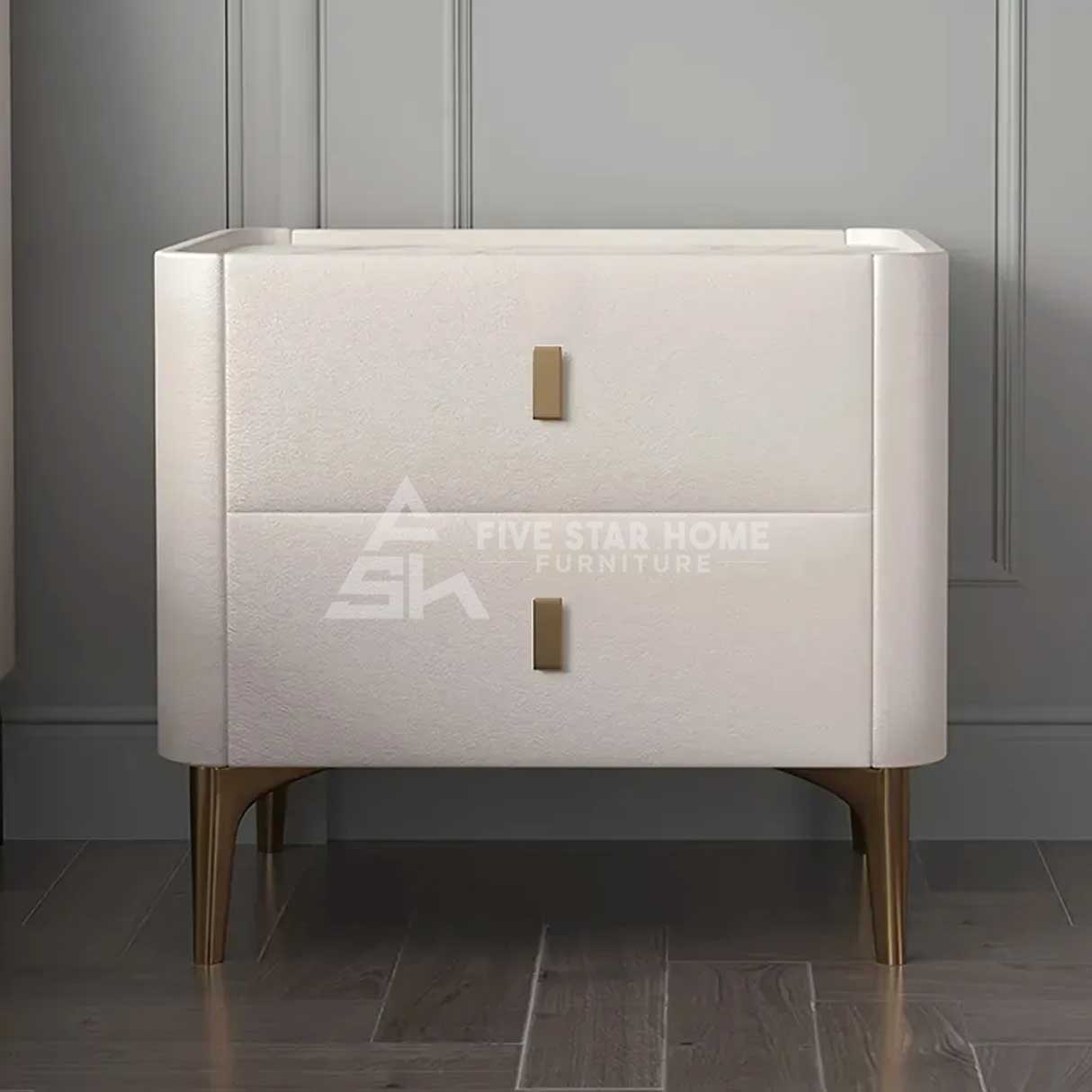Innovative Nightstand 2-Drawer Bedside Table-GCC Home Center