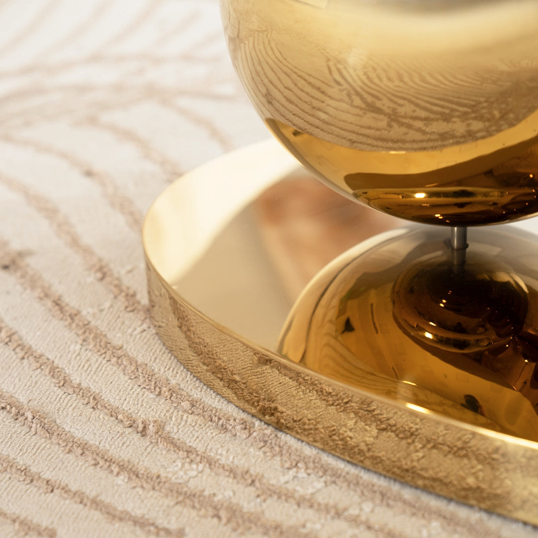 Modern Luxury Coffee Table – White & Gold