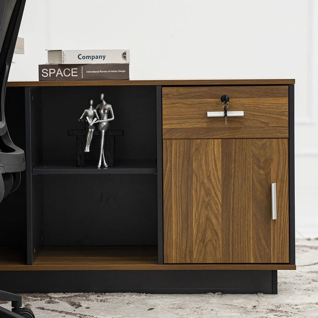 L-Shaped Office Table