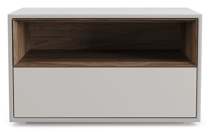 Gray Nightstand Bedside Table-GCC Home Center