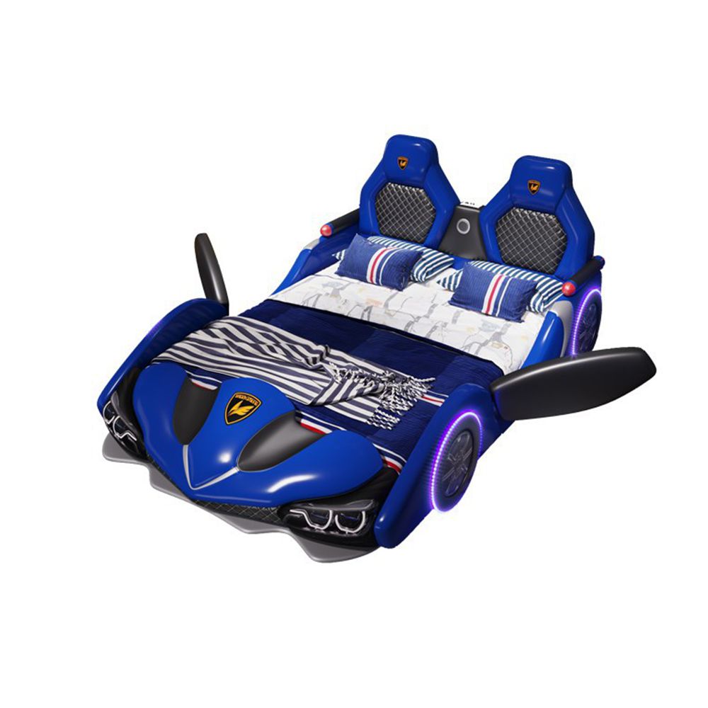 COOLBABY ZLJ1127 Children's Bed Boys Bed Car Style Single Bed-GCC Home Center