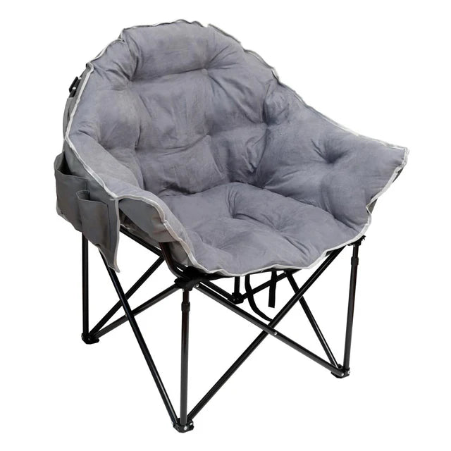 Padded Folding Club Camping Chair