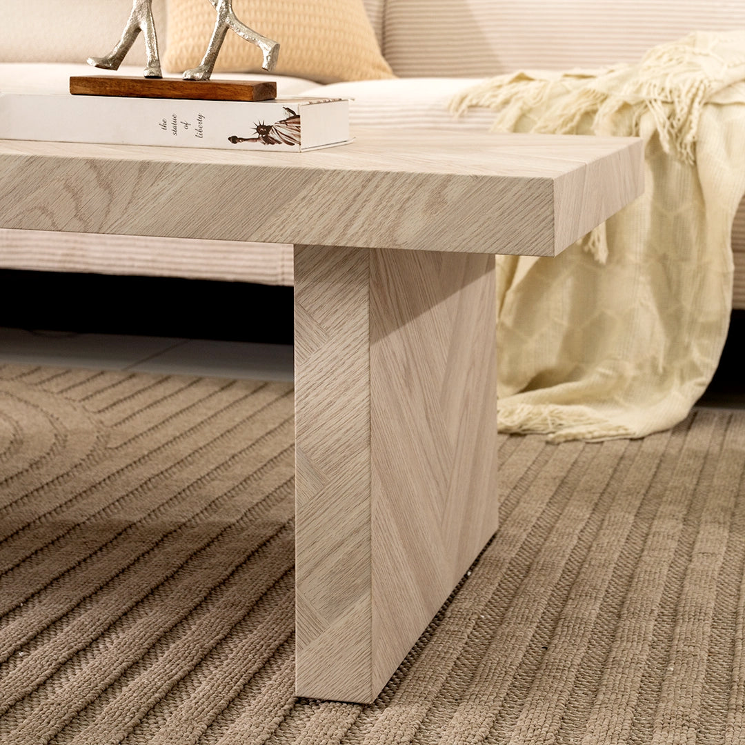 Modern Light Grey Coffee Table