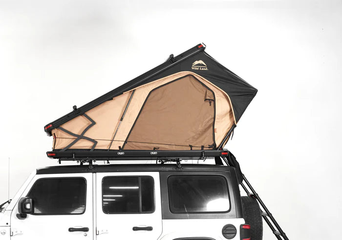 Design hard shell aluminum car roof top tent