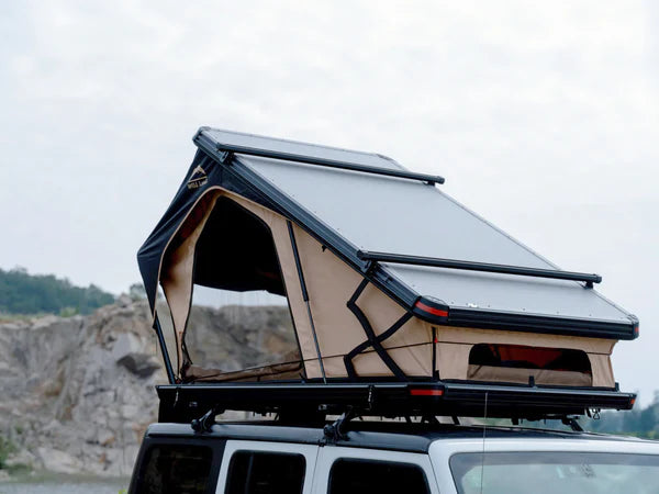 Design hard shell aluminum car roof top tent