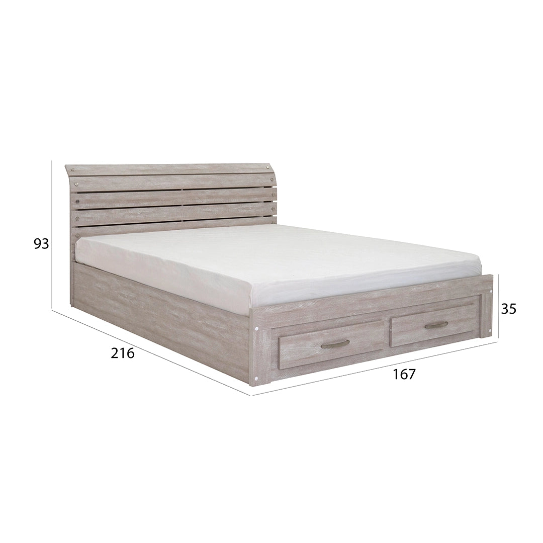 High-Quality Bed with Drawers And Headboard