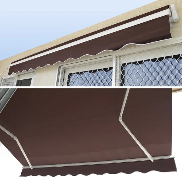 UV Protected Sunshade - Coffee-GCC Home Center