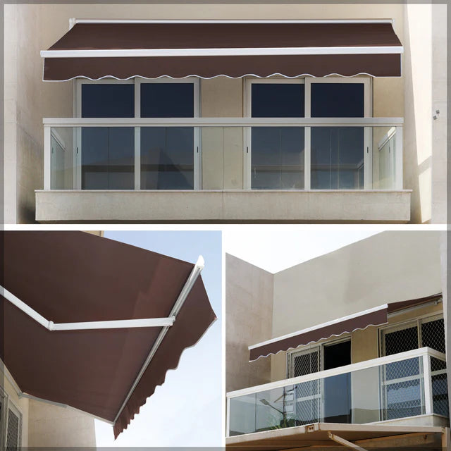 UV Protected Sunshade - Coffee-GCC Home Center