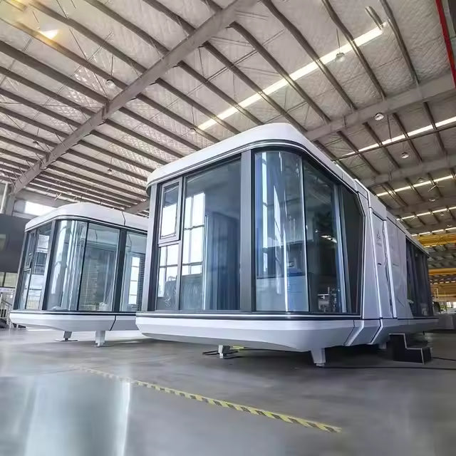 Pre Order Luxury Future Capsule, Container House For Multi-Purpose Use, Modern Prefabricated Living Unit Offering Durable Construction