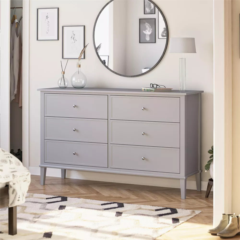 Soderville 6 Drawer Dresser in White-GCC Home Center