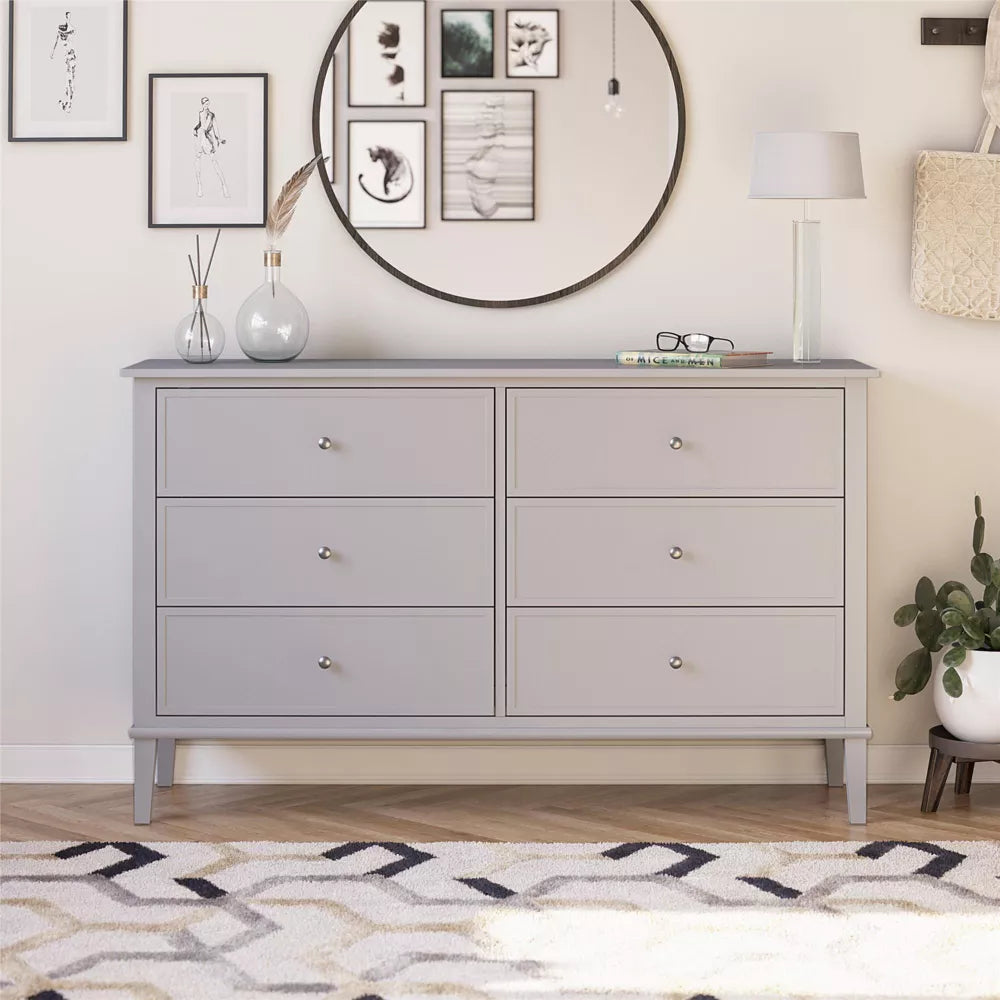 Soderville 6 Drawer Dresser in White-GCC Home Center