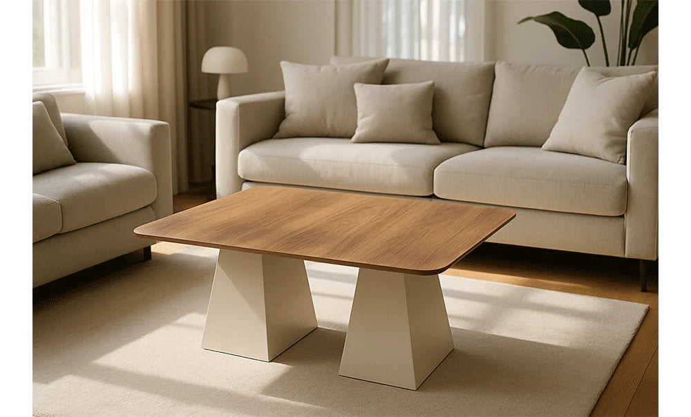 Pyramids Center Table – Round Shape