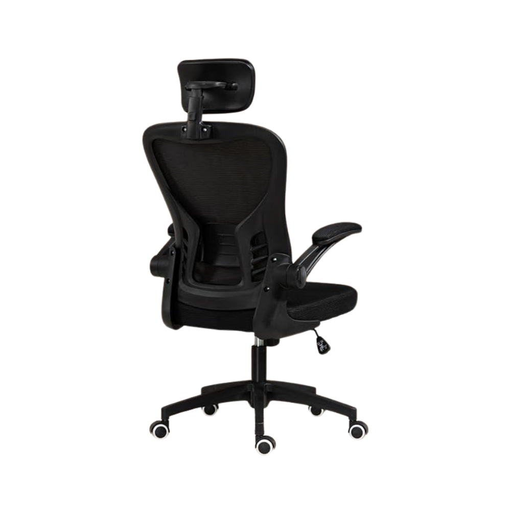 djustable Ergonomic Mesh Office Chair with Lumbar Support & Headrest - Comfortable, Breathable, and Easy to Assemble-GCC Home Center