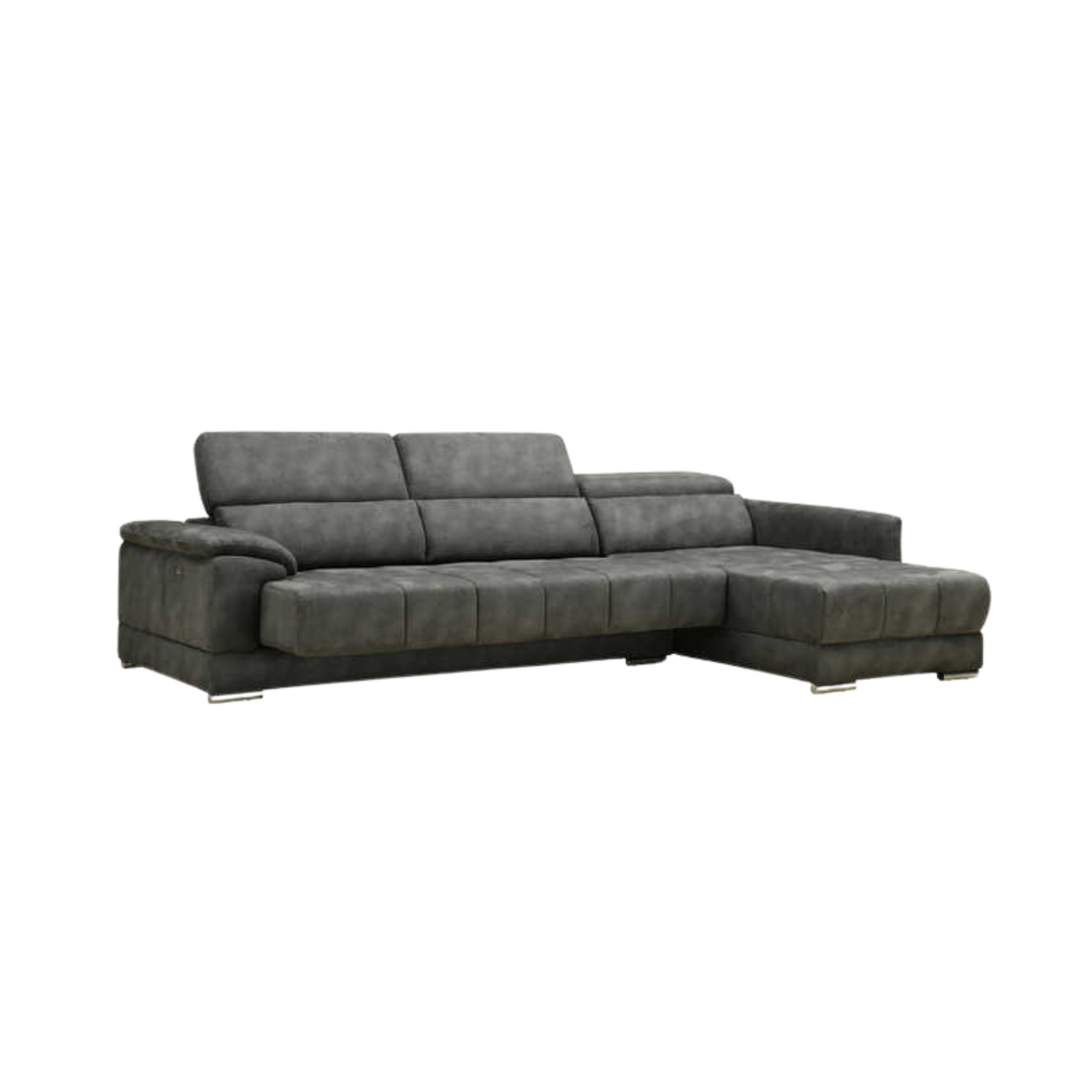Modern Fabric Sectional Sofa for Living Room & Hotel - Water-Repellent, Luxury Design, Easy-Clean-GCC Home Center