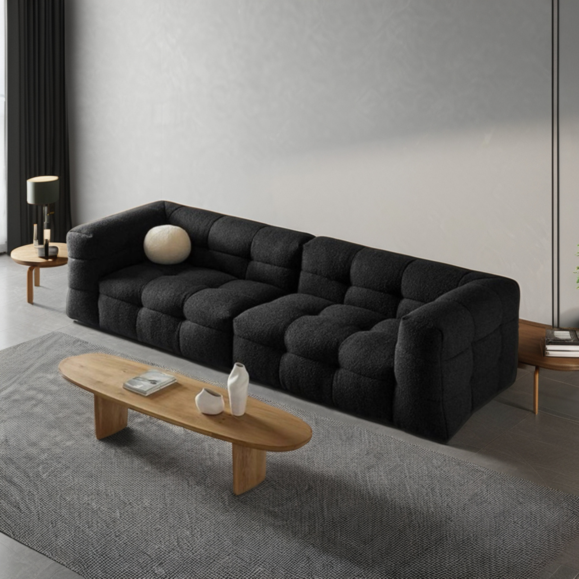 Modern Sectional Sofa with Adjustable Features - Foldable, High-Density Sponge, Customizable for Living Room & Home Office-GCC Home Center