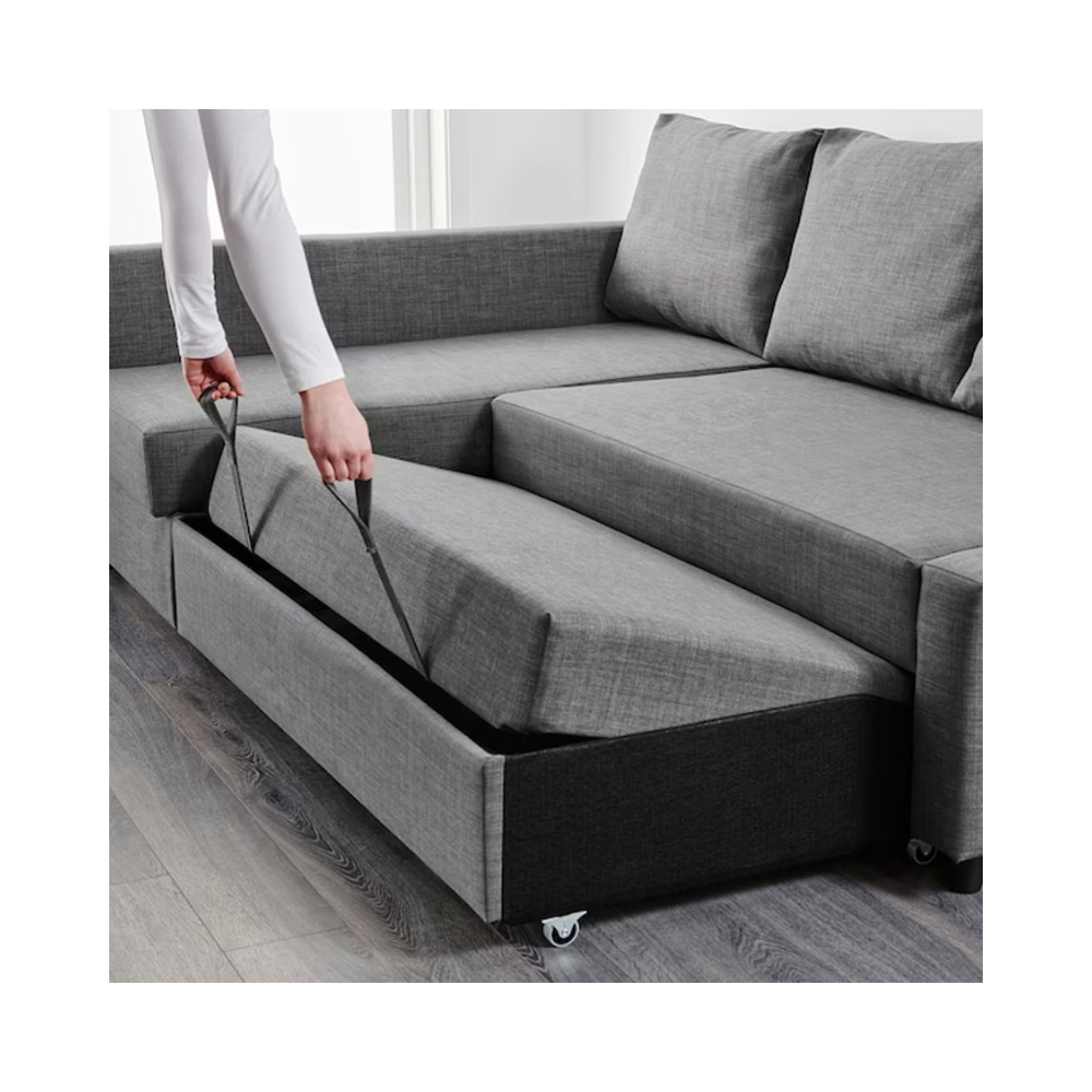 Modern Fabric Reclining Corner Sofa – Stylish Three-Seater for Living Rooms and More-GCC Home Center
