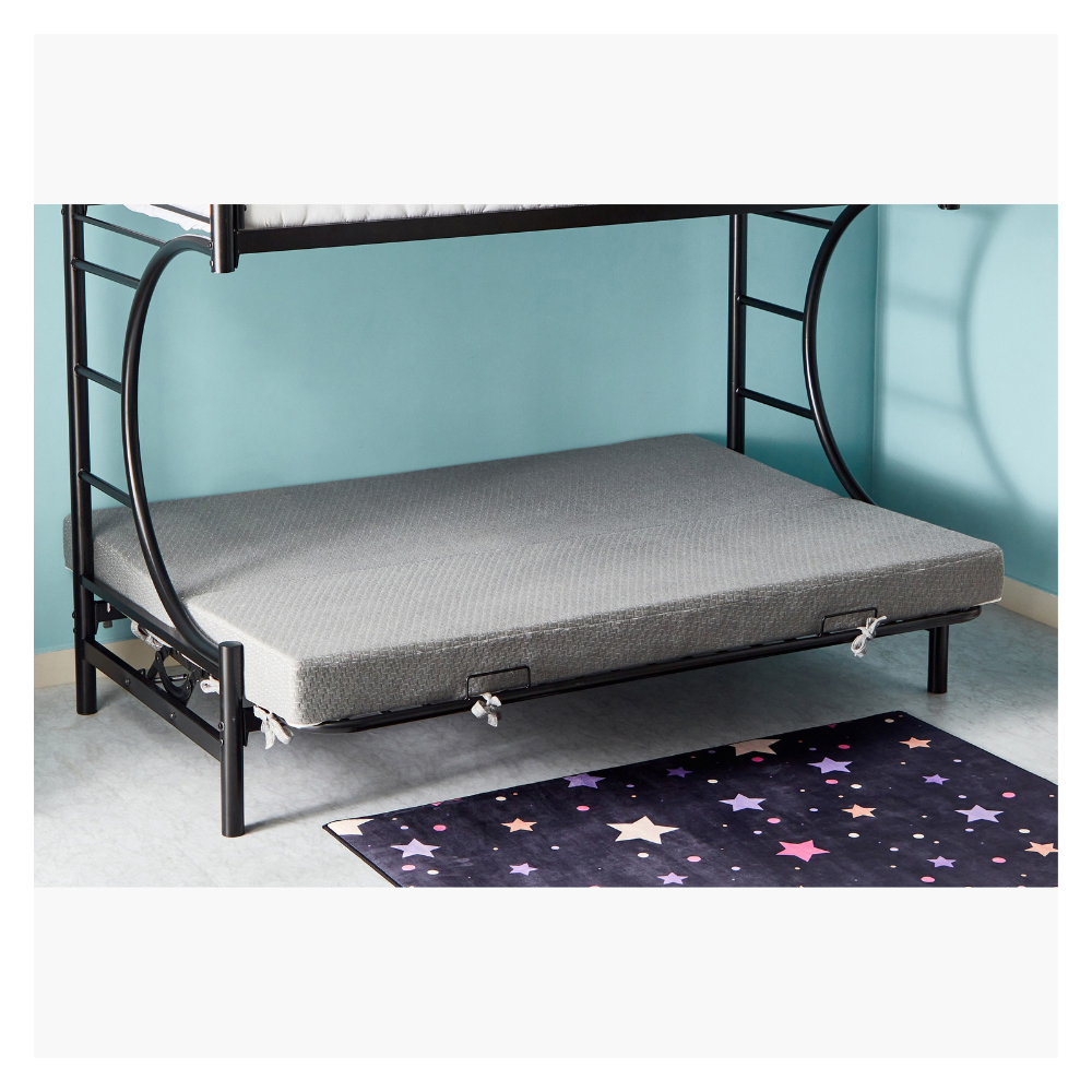 Durable Foam Mattress Set for C-Style Bunk Beds – Medium Firm Comfort, Anti-Allergen, Queen Size-GCC Home Center