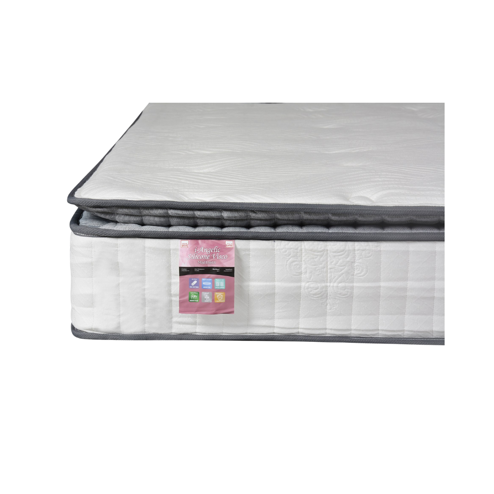 Premium Queen Mattress with Pocket Springs & Memory Foam – Medium Firm, 160x200 cm-GCC Home Center