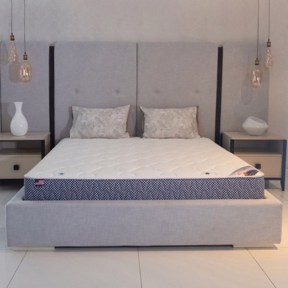 Spring Mattress - Single Size, Medium Firm, Anti-Allergen with 7-Year Warranty-GCC Home Center