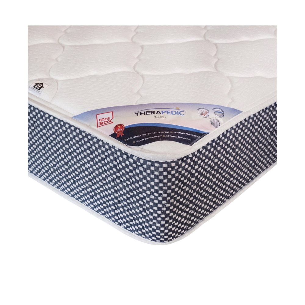 Spring Mattress - Single Size, Medium Firm, Anti-Allergen with 7-Year Warranty-GCC Home Center